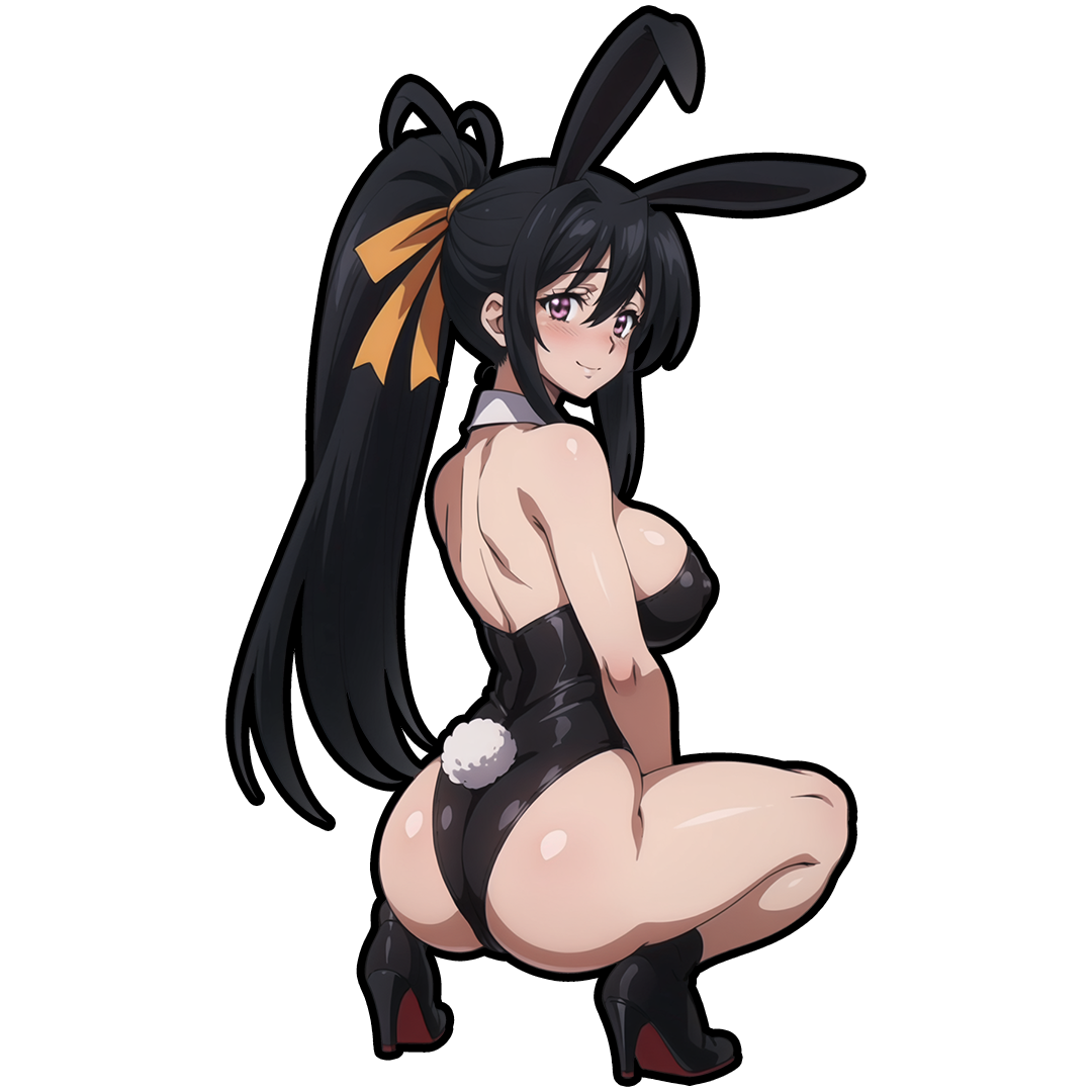 BUNNY GIRL AKENO ANIME STICKER