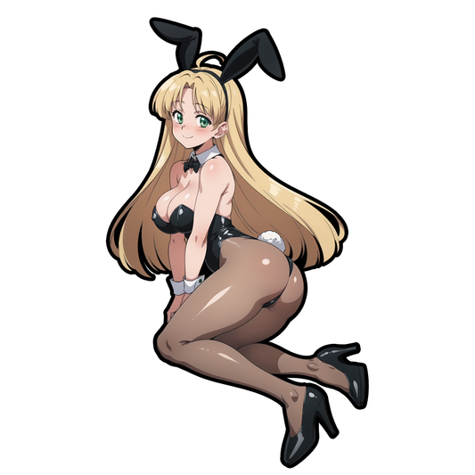 BUNNY GIRL ASIA ANIME STICKER